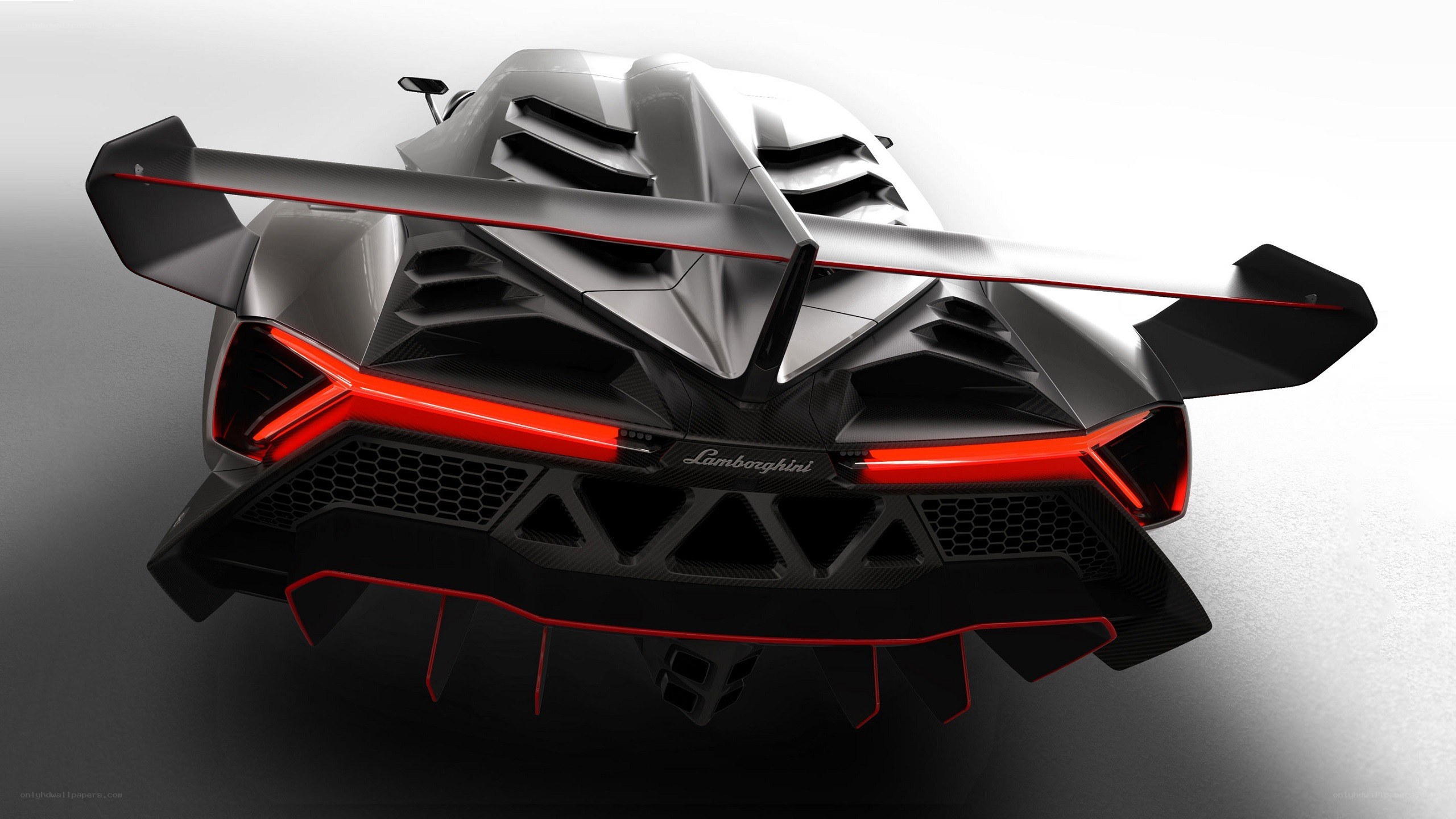 Lamborghini Veneno rear view