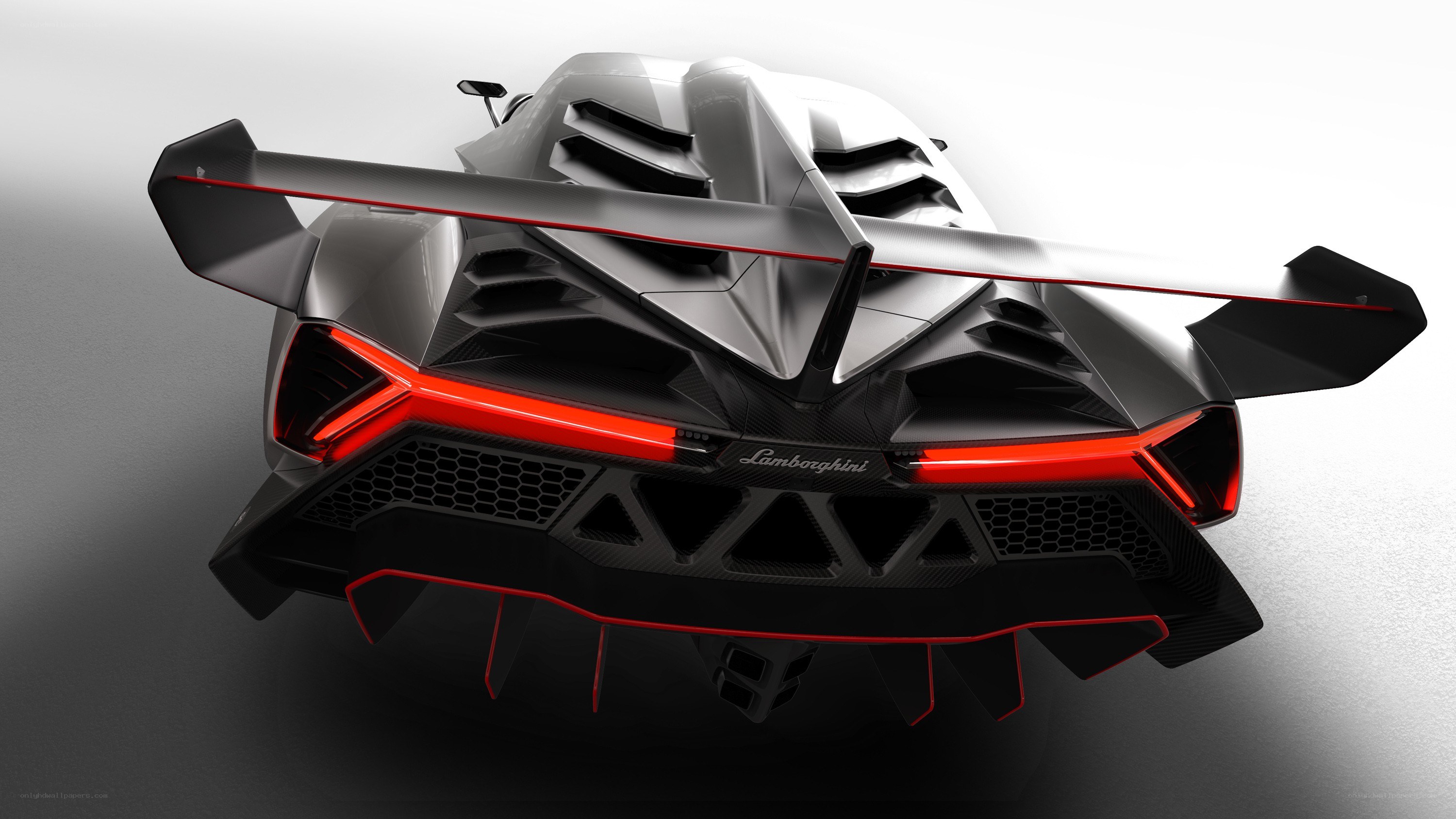 Lamborghini Veneno rear view