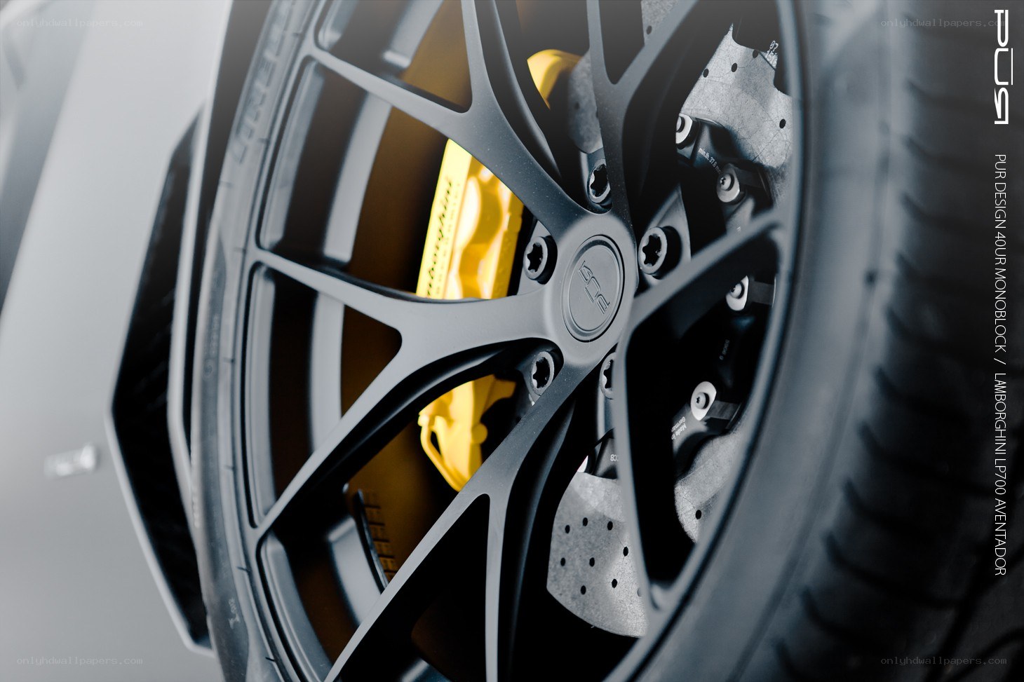 Lamborghini wheel detail