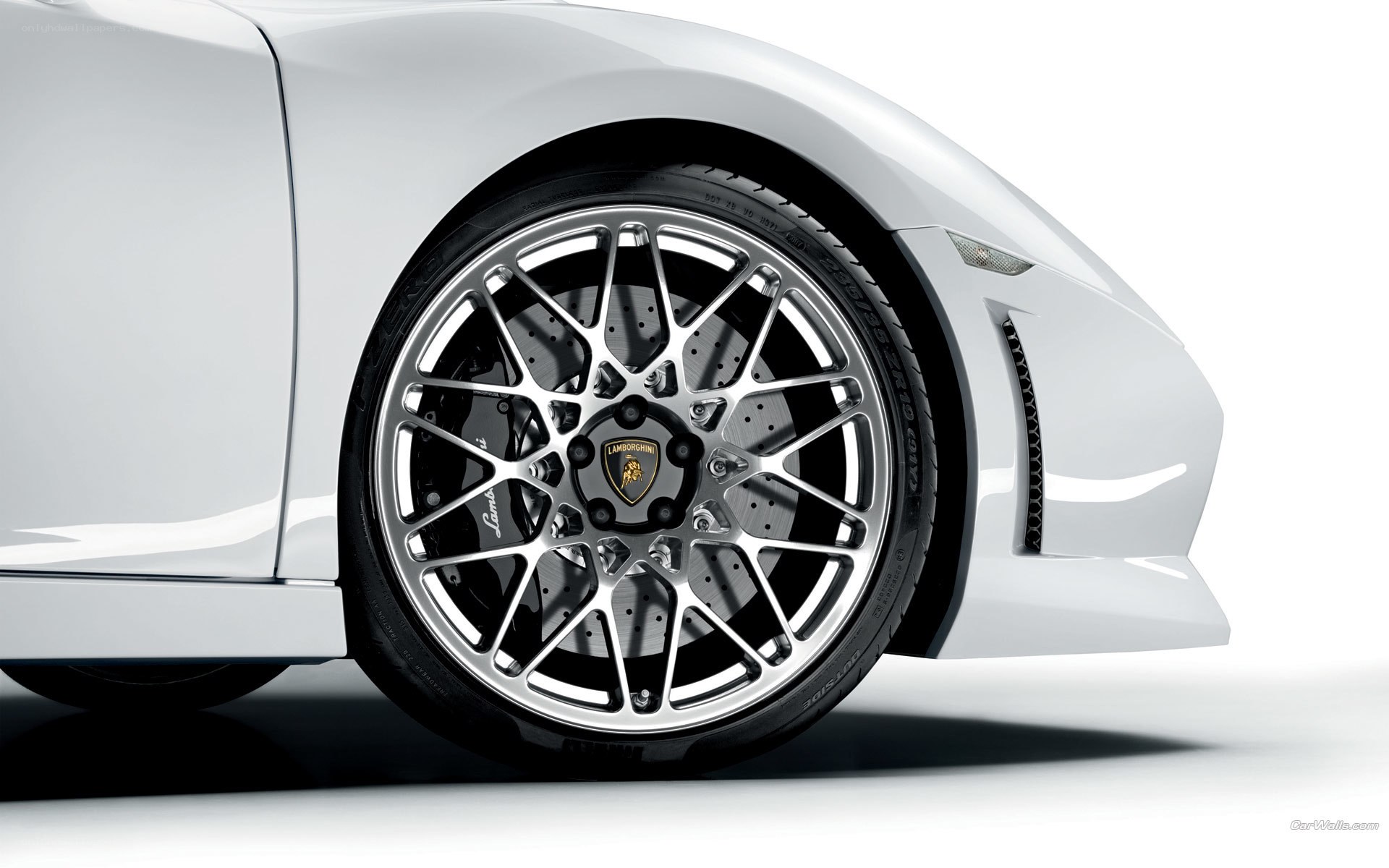 Lamborghini wheel detail