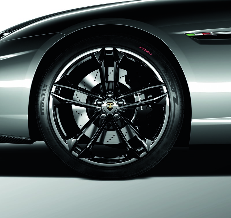 Lamborghini wheel detail