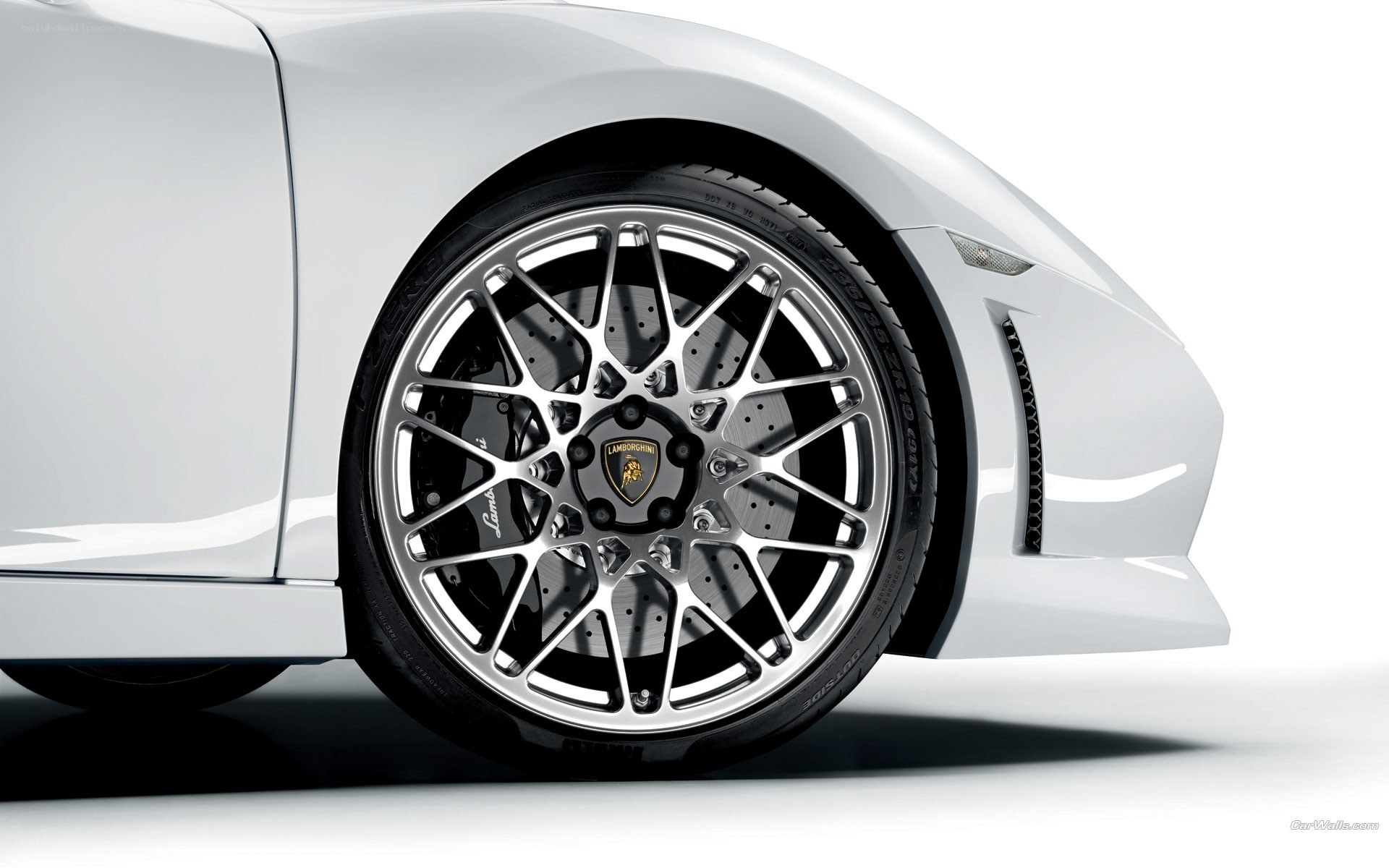 Lamborghini wheel detail