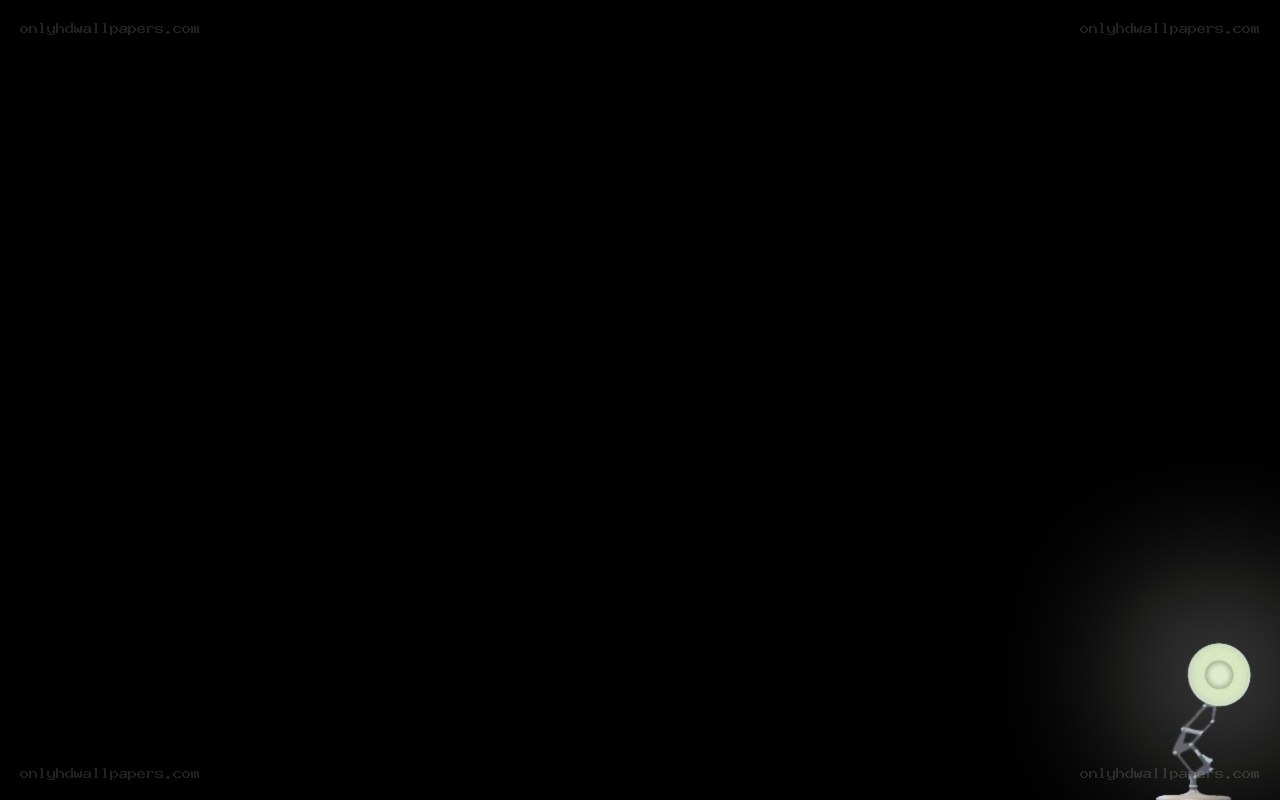 Lamp in the dark