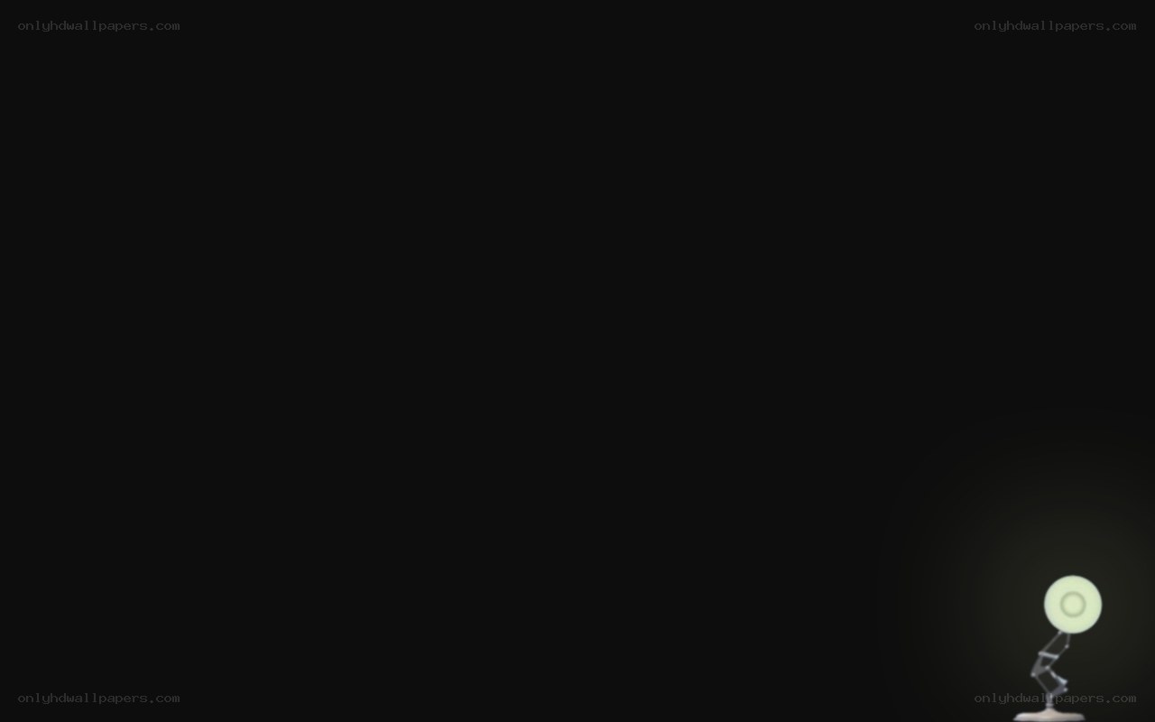 Lamp in the dark