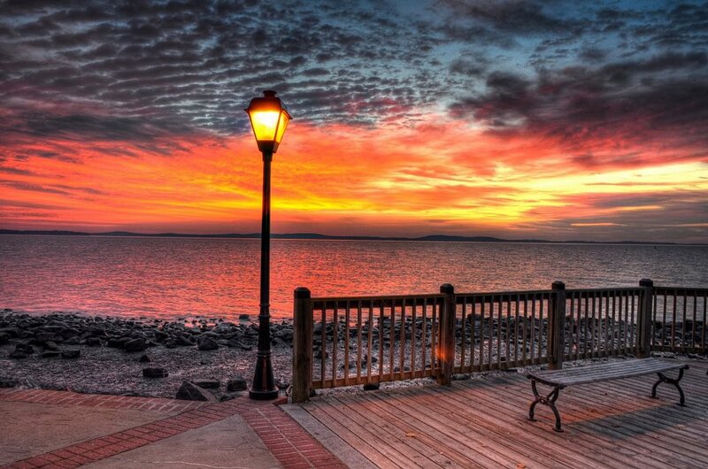 Lamp Post at Sunset