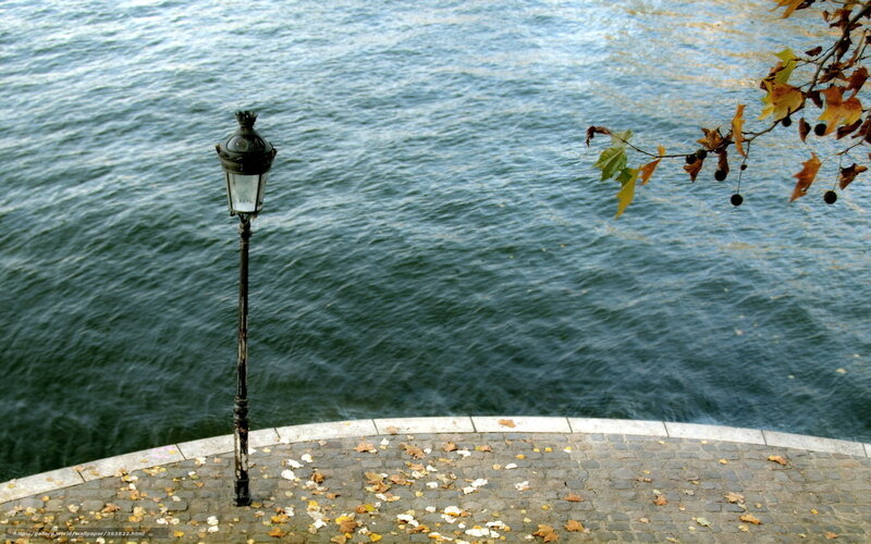 Lamp Post by River