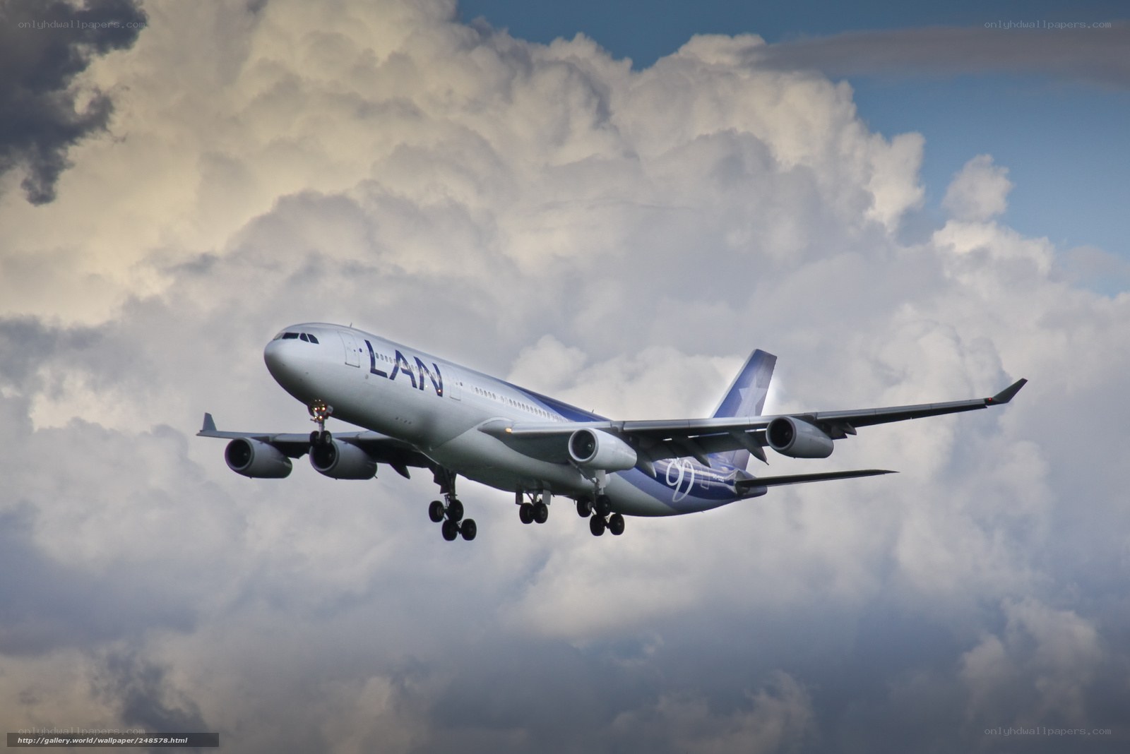 LAN Airlines aircraft in flight