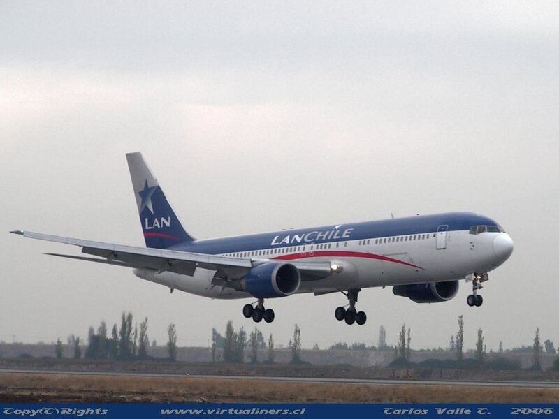 LAN Chile Airplane