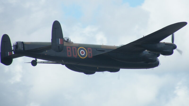 Lancaster Bomber Aircraft — Gray, Neutral