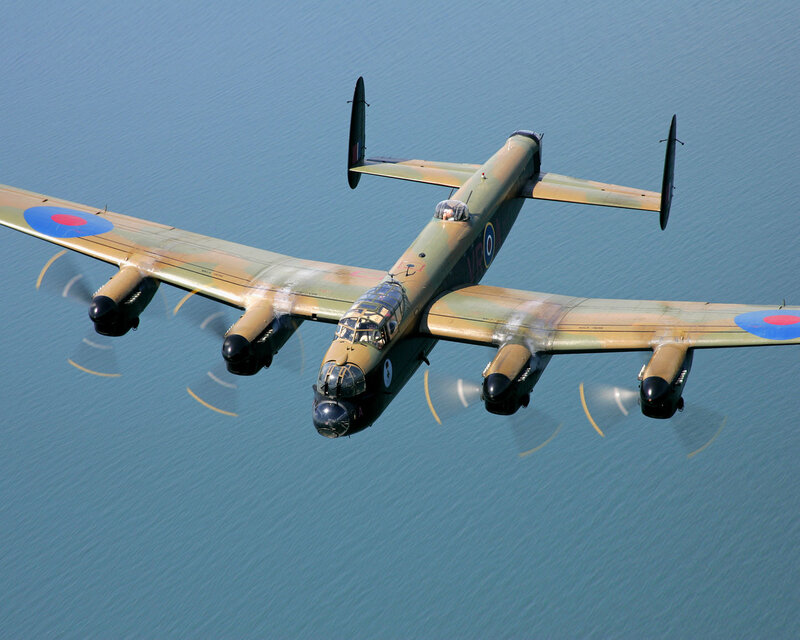 Lancaster Bomber Aircraft — Green