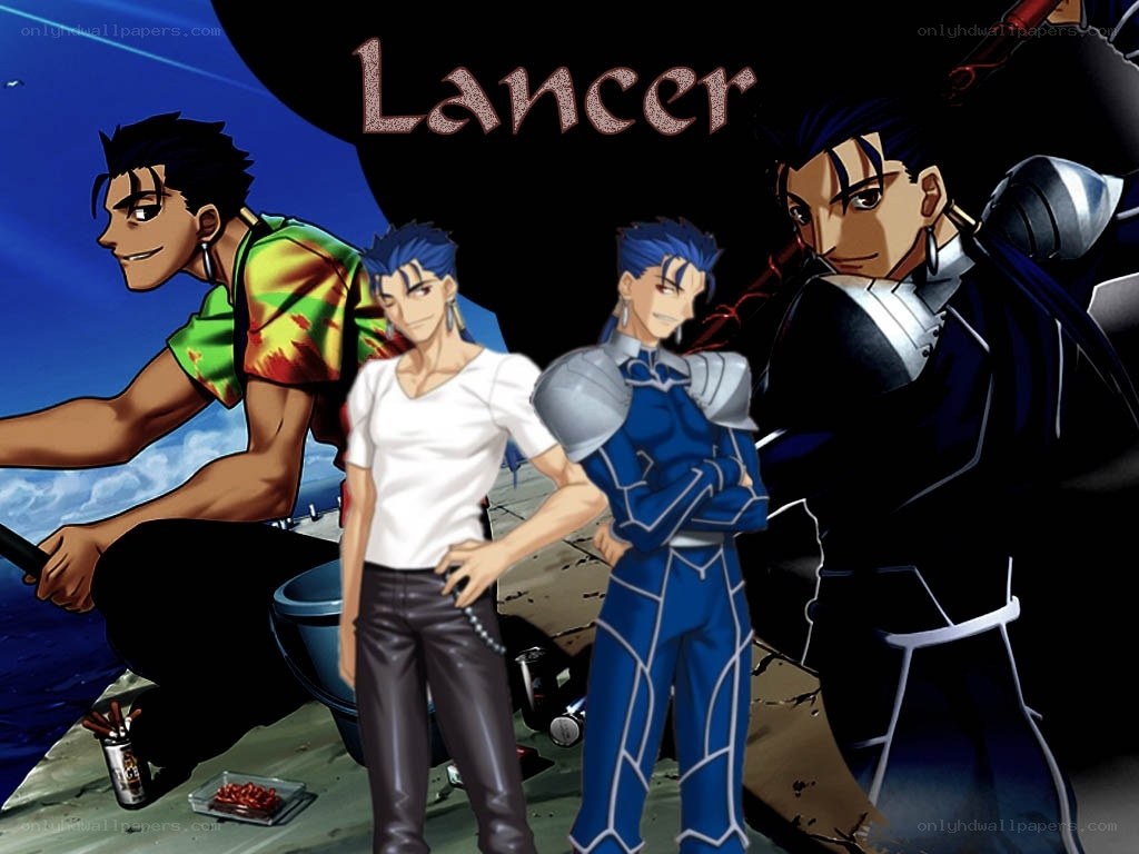 Lancer character collage
