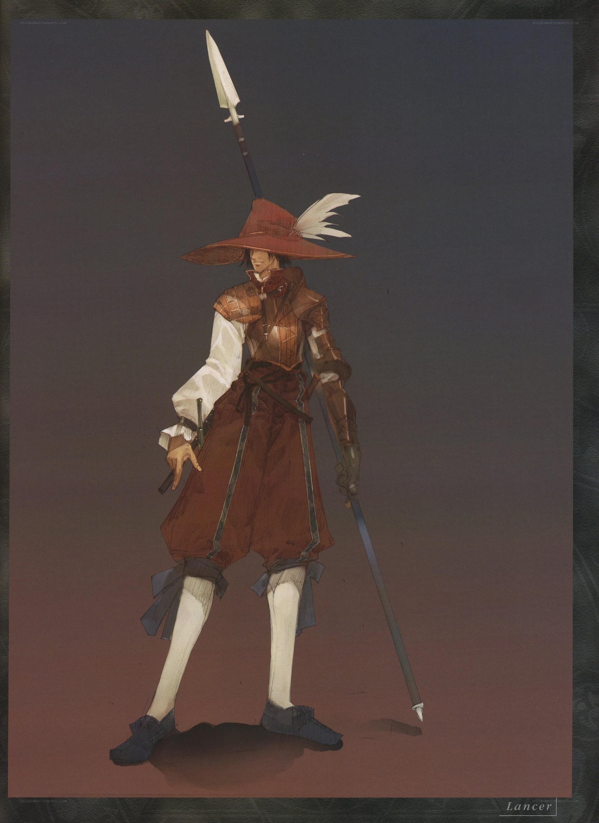 Lancer character concept art