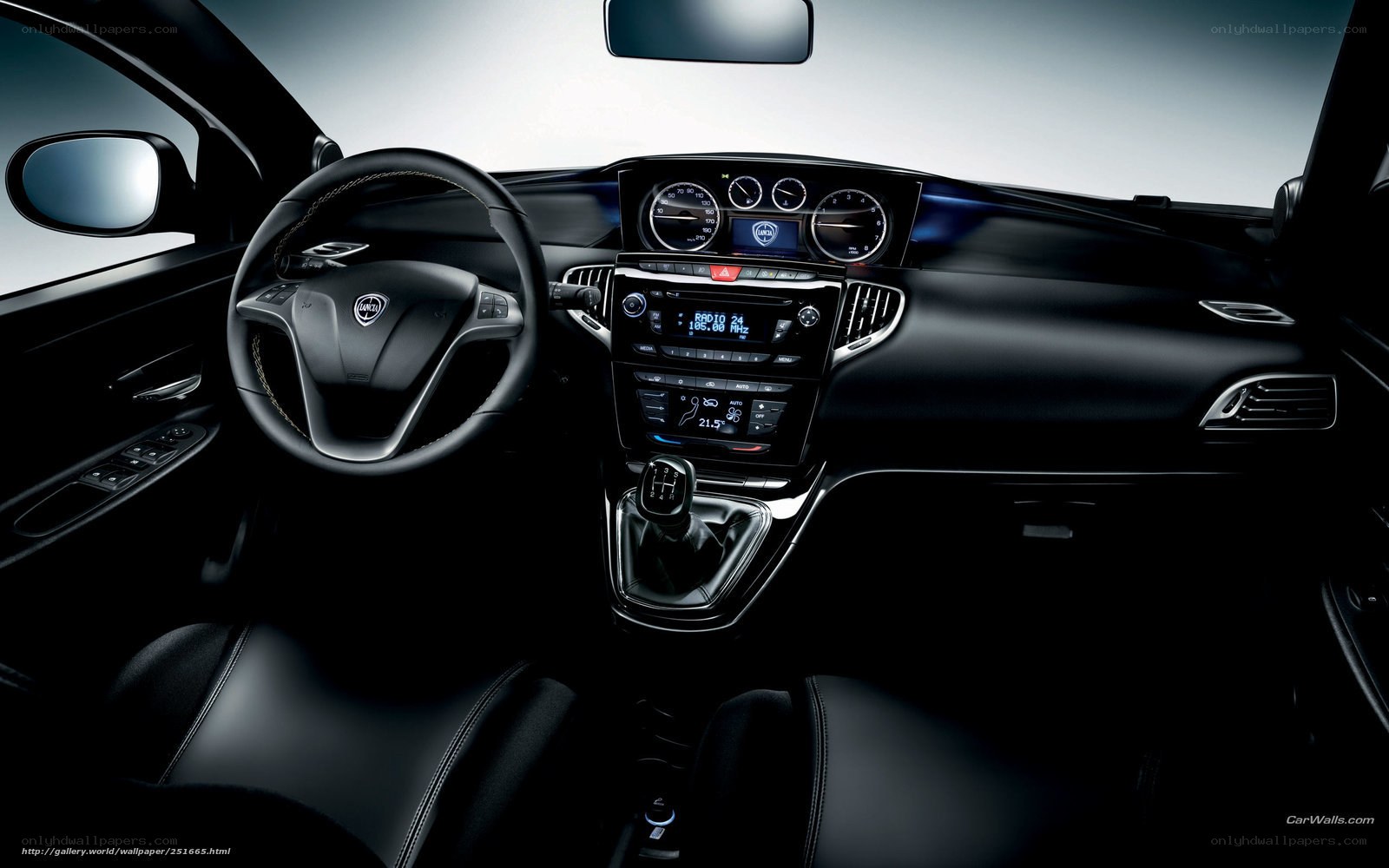 Lancia car interior dashboard
