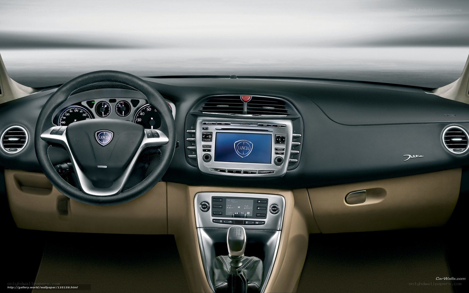 Lancia Delta interior dashboard