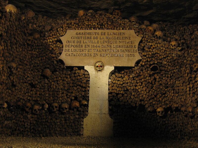 Lancien ossuary plaque