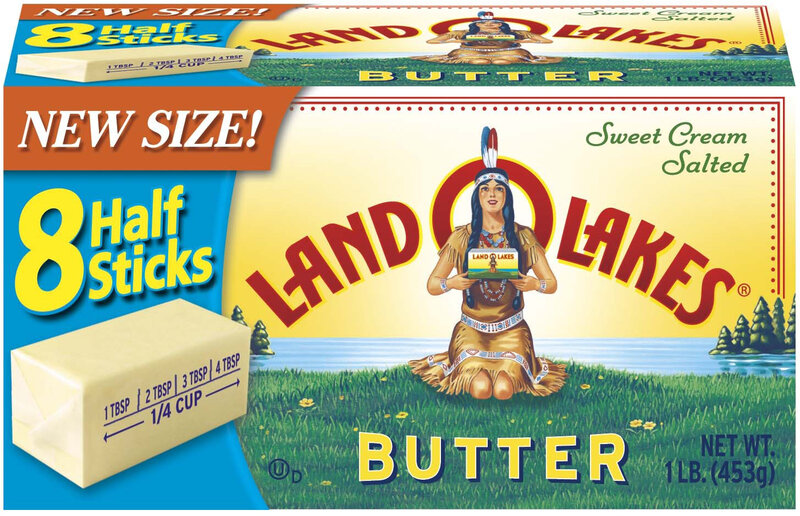 Land O'Lakes butter packaging