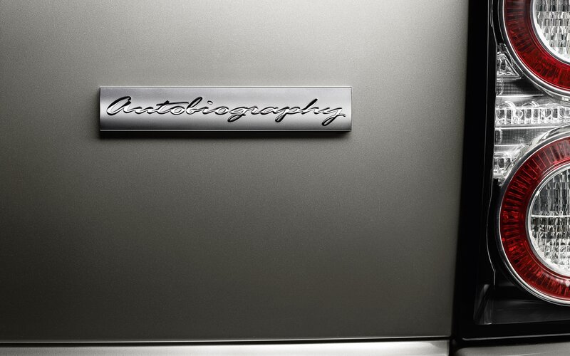 Land Rover Autobiography badge