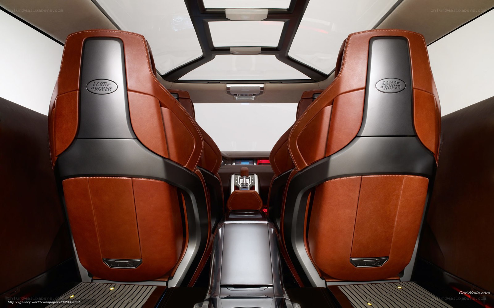 Land Rover concept interior