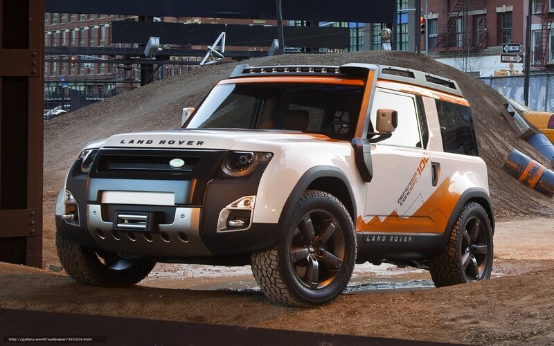 Land Rover Defender Concept — White