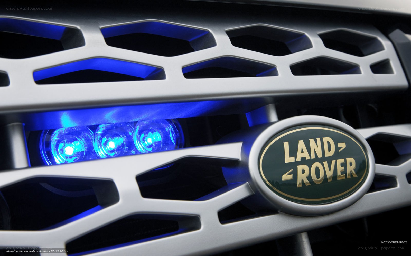 Land Rover front grille