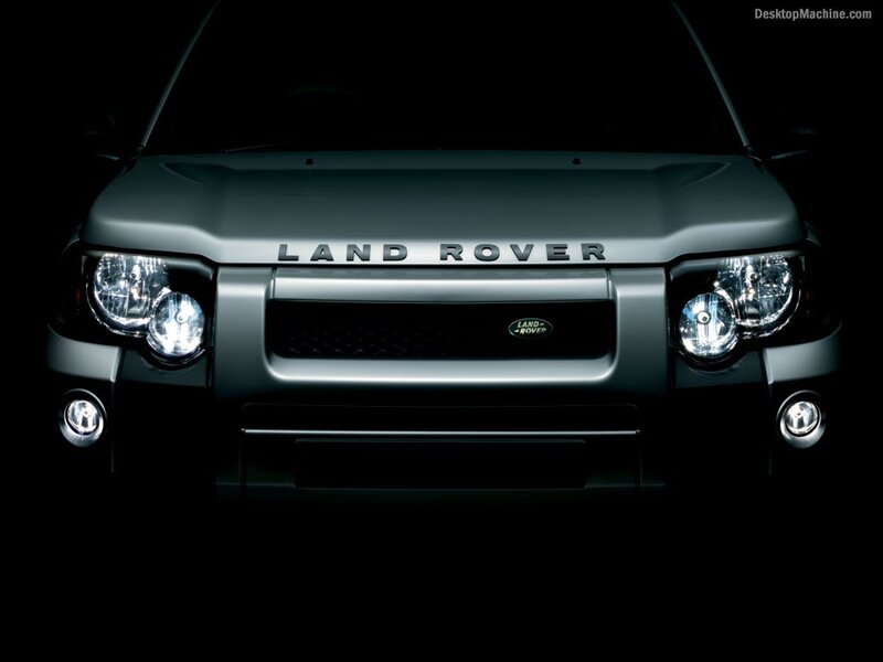 Land Rover front view