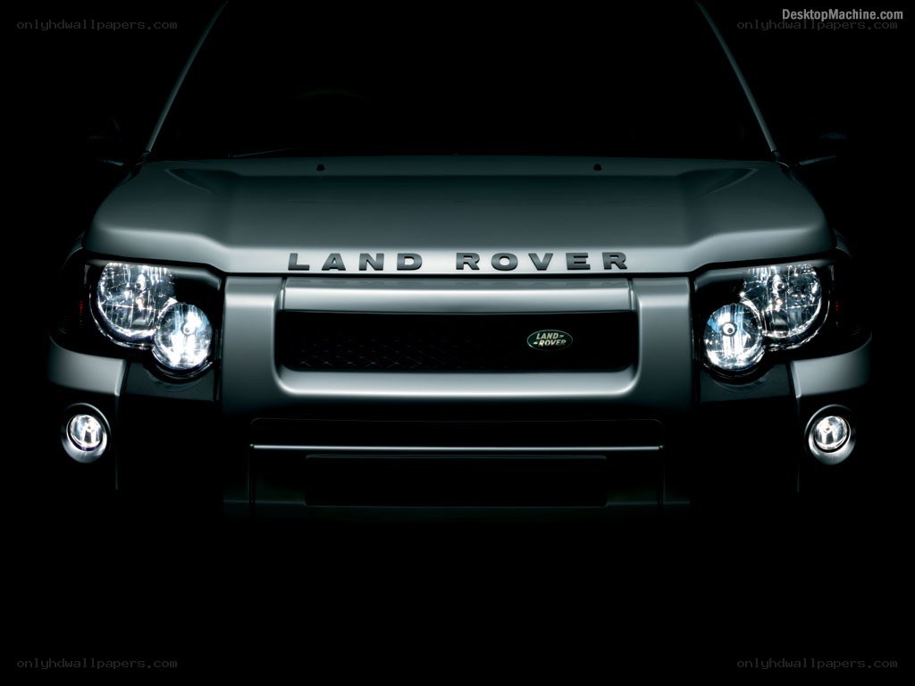 Land Rover front view