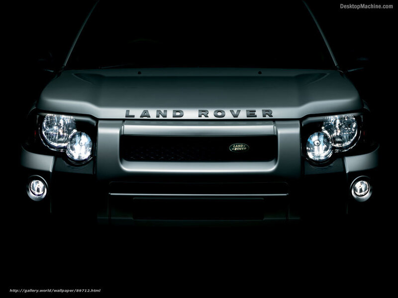 Land Rover front view