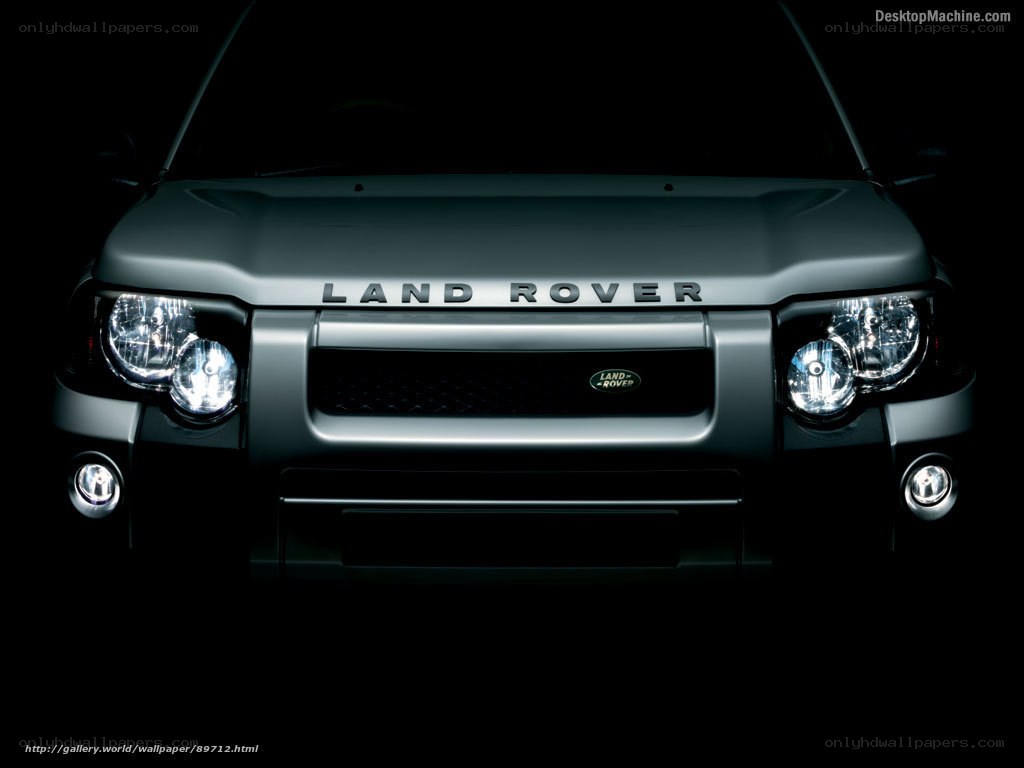 Land Rover front view