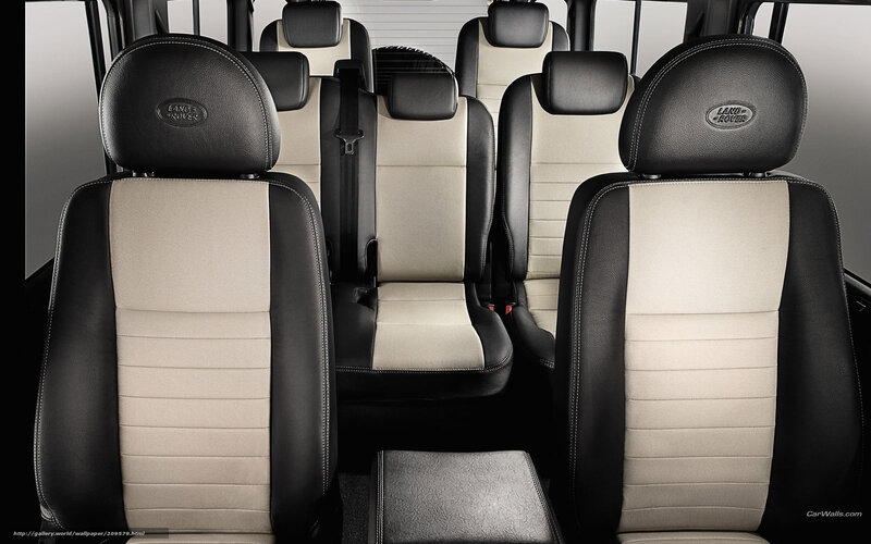 Land Rover interior seats