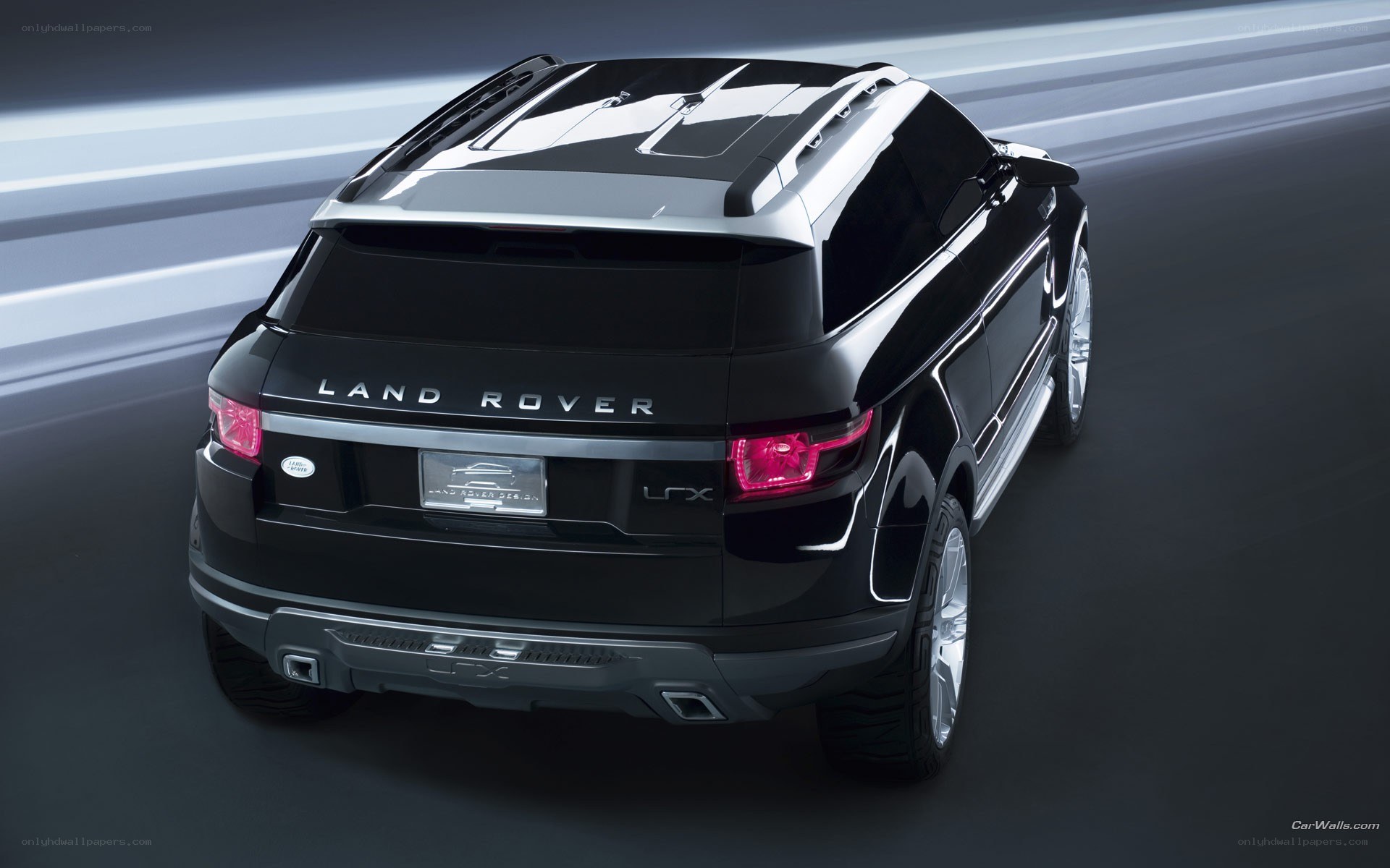 Land Rover LRX concept rear view