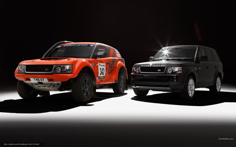 Land Rover race and production models
