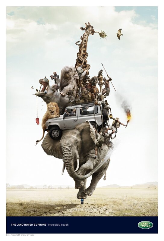 Land Rover S1 Phone Ad