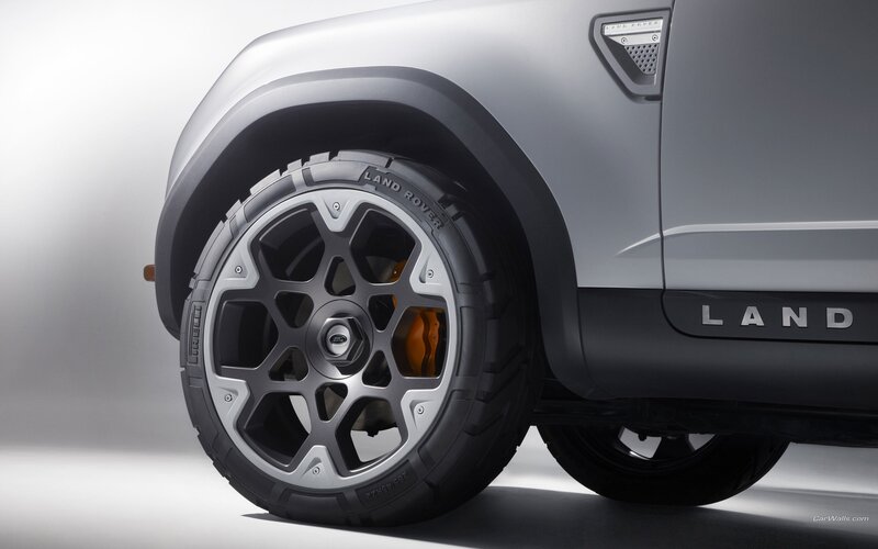 Land Rover wheel detail
