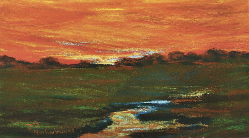 Landscape at Sunset