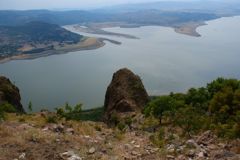 Landscape view of a lake