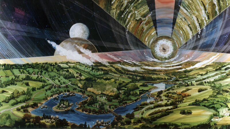 Landscape with Alien Sky