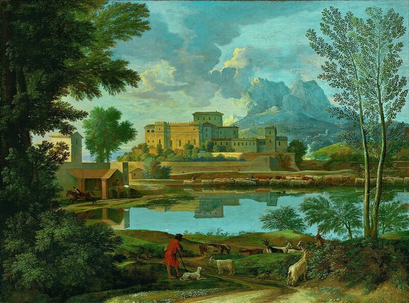 Landscape with Castle and Shepherds