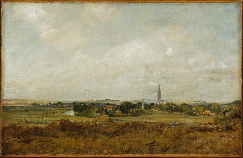 Landscape with Church Spire
