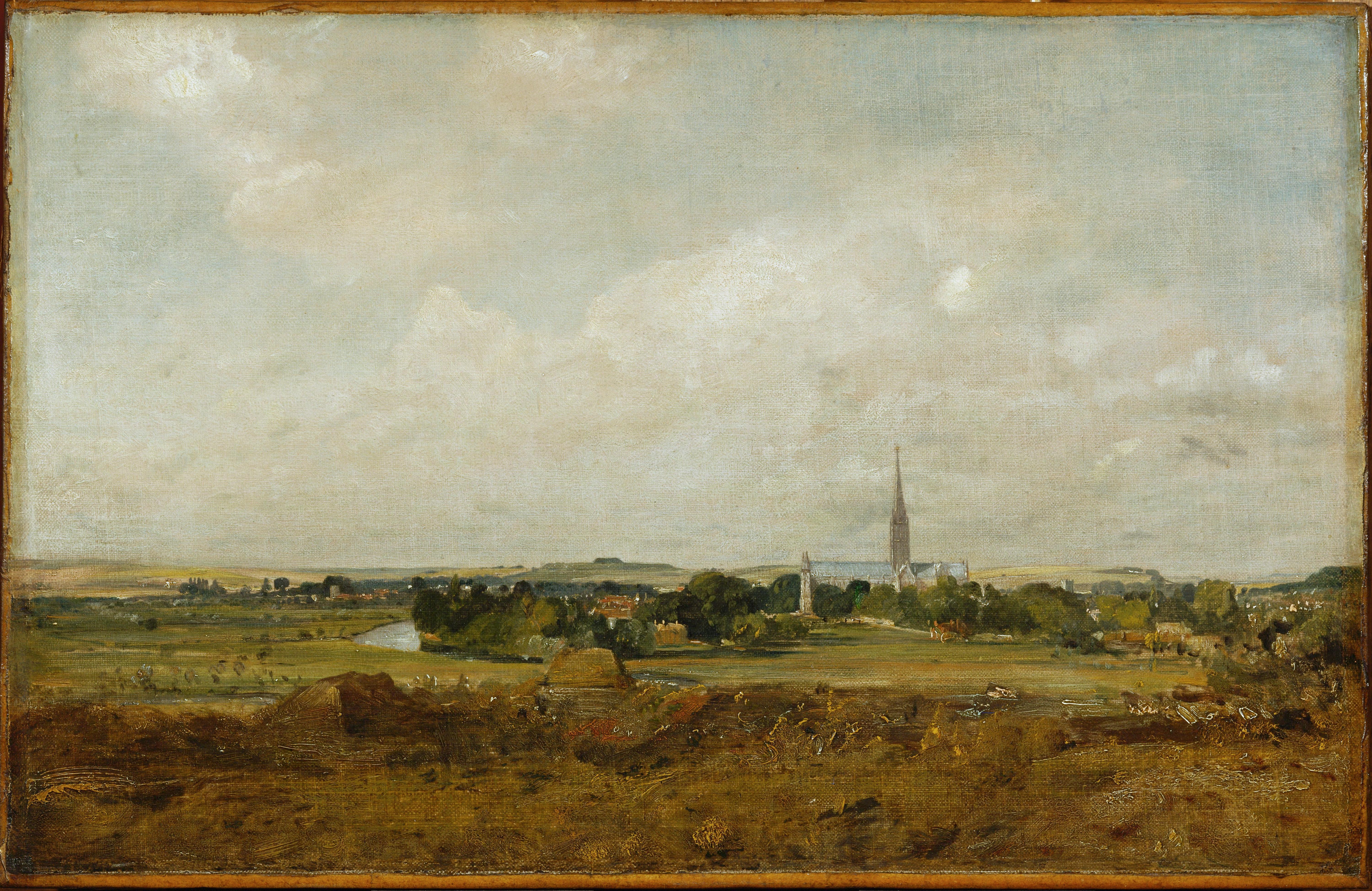 Landscape with Church Spire