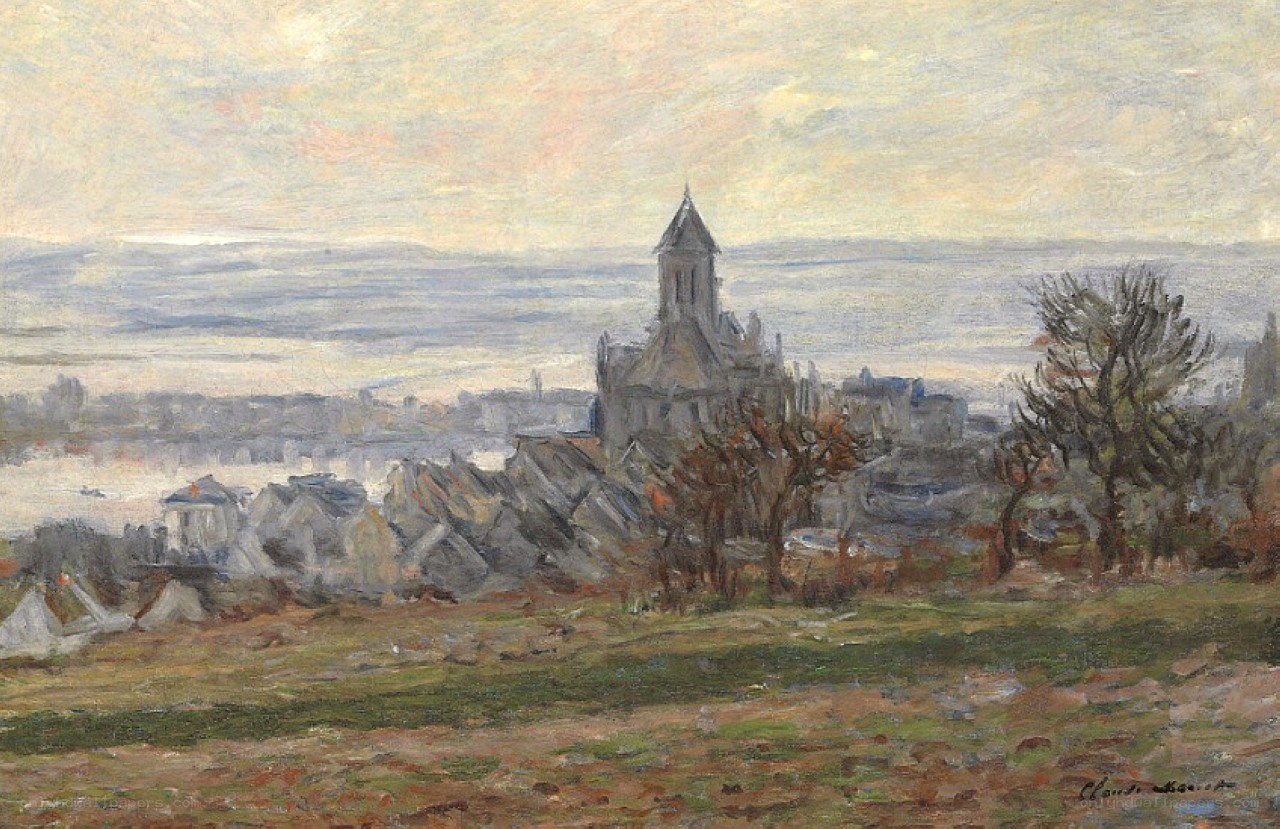 Landscape with Church Tower