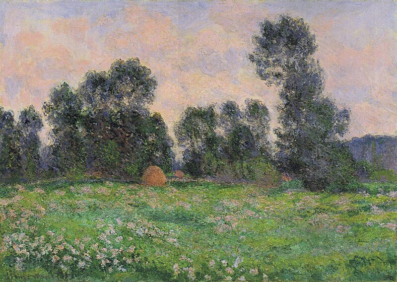 Landscape with Haystacks