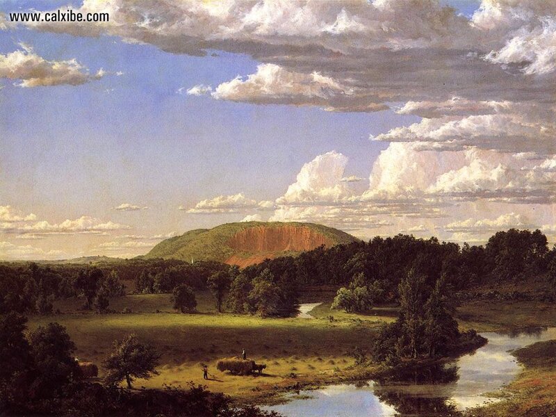 Landscape with Hill and River