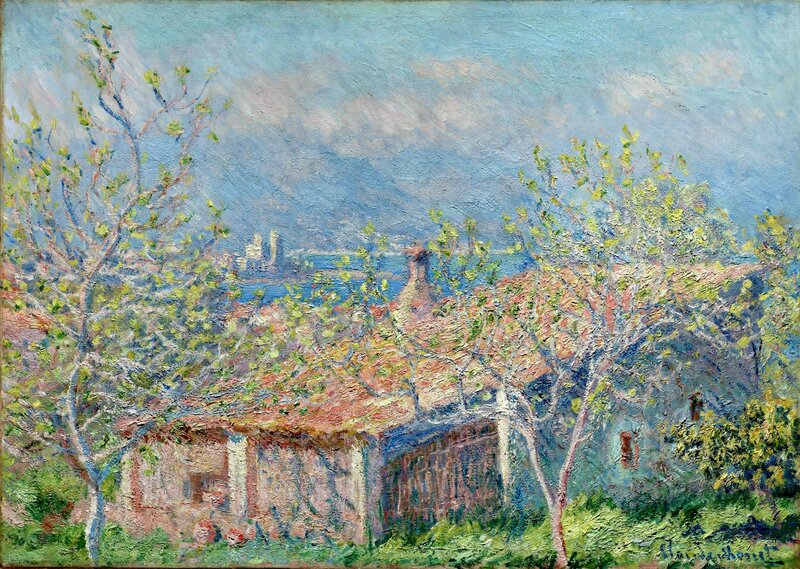 Landscape with Houses and Trees