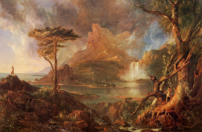 Landscape with Native Americans