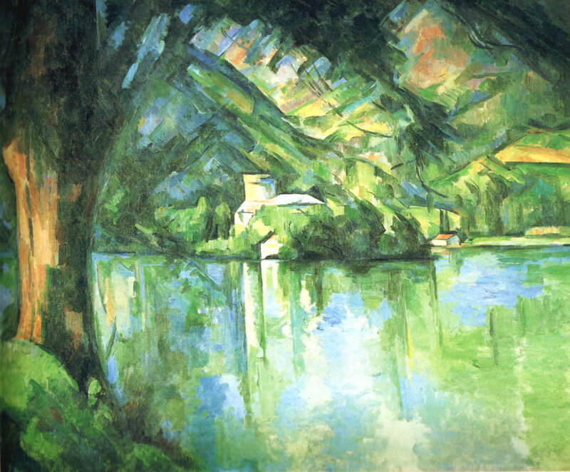 Landscape with Trees and River