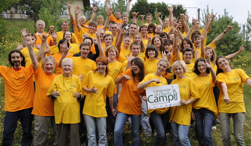 Language of Liberty Camp group