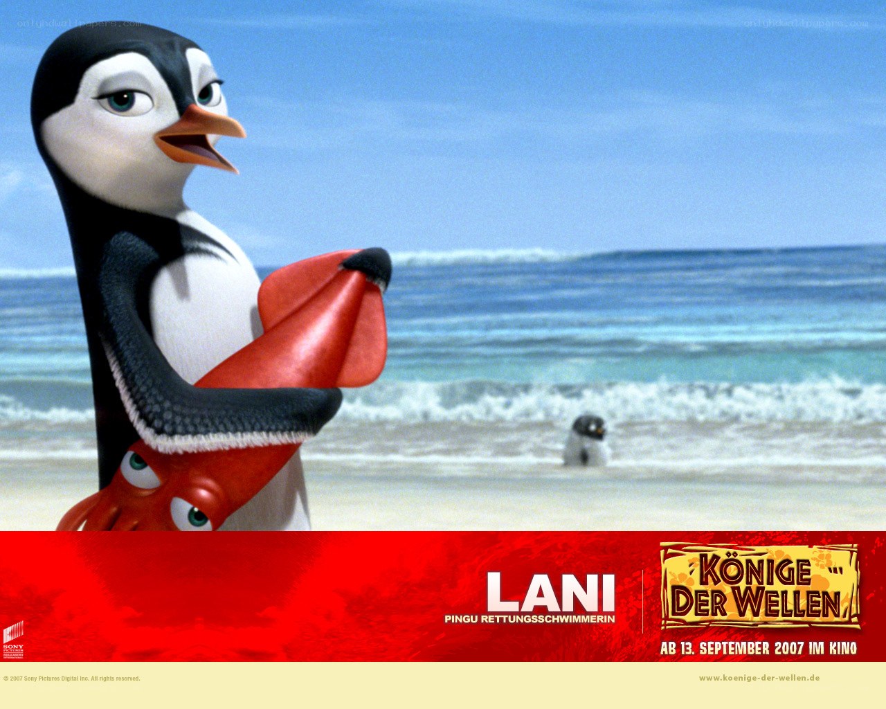 Lani the penguin character