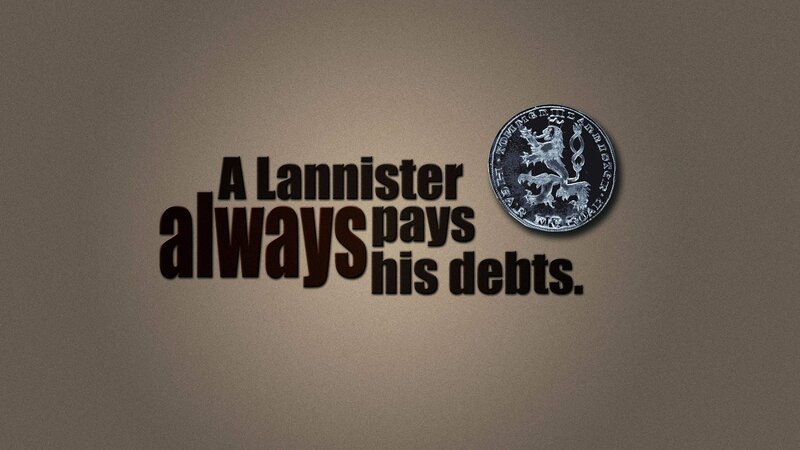 Lannister Coin and Text