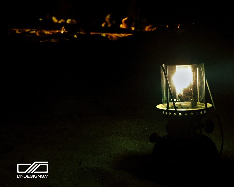 lantern in the dark