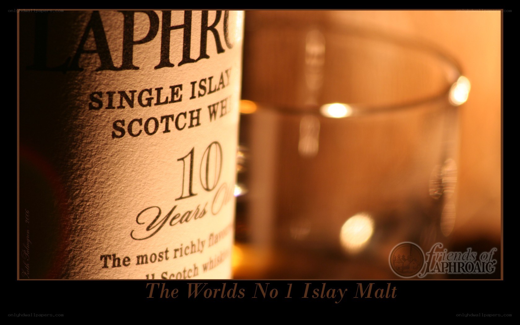 Laphroaig 10 Year Old Scotch